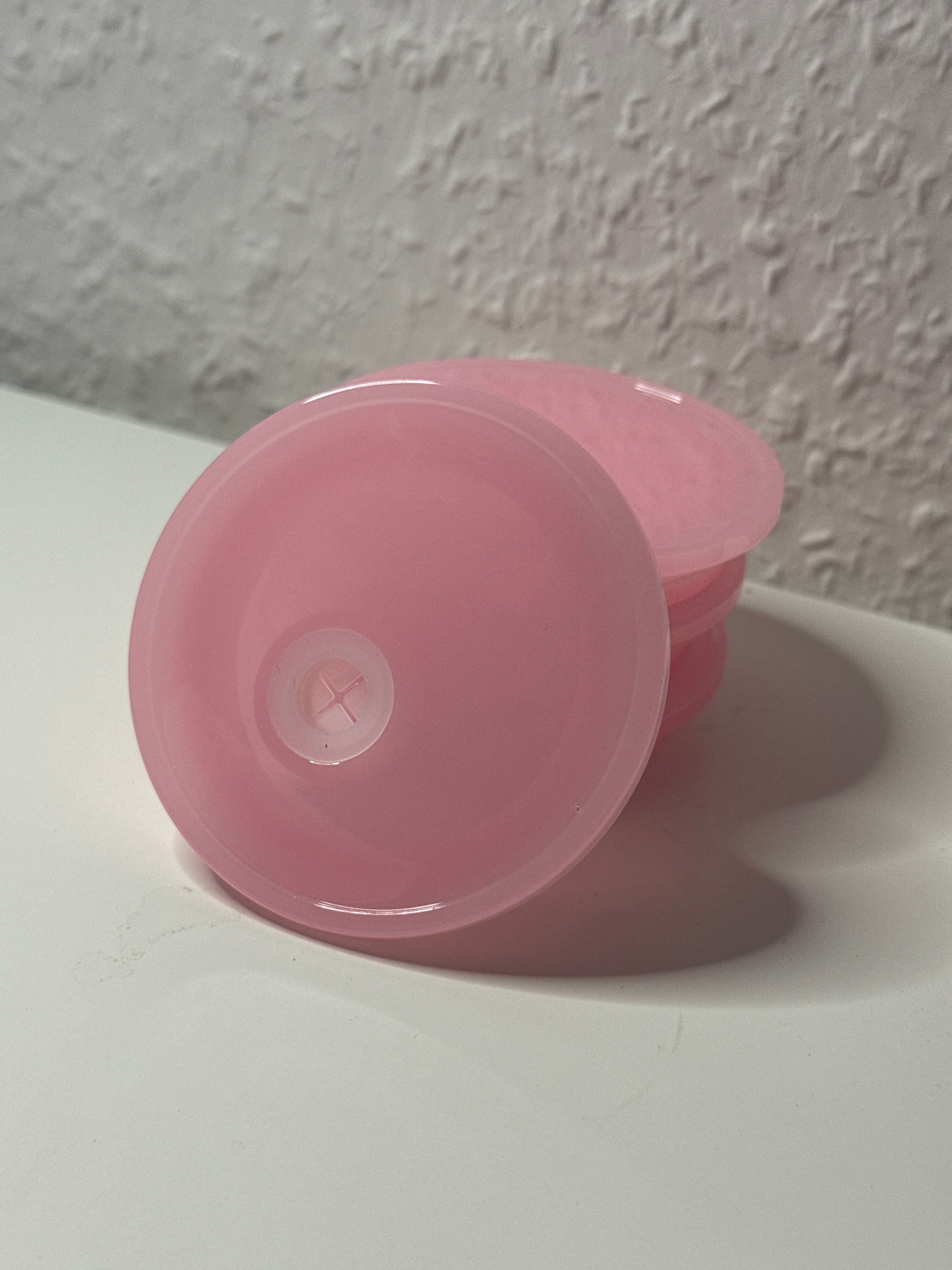 Kunststoff Deckel - rosa