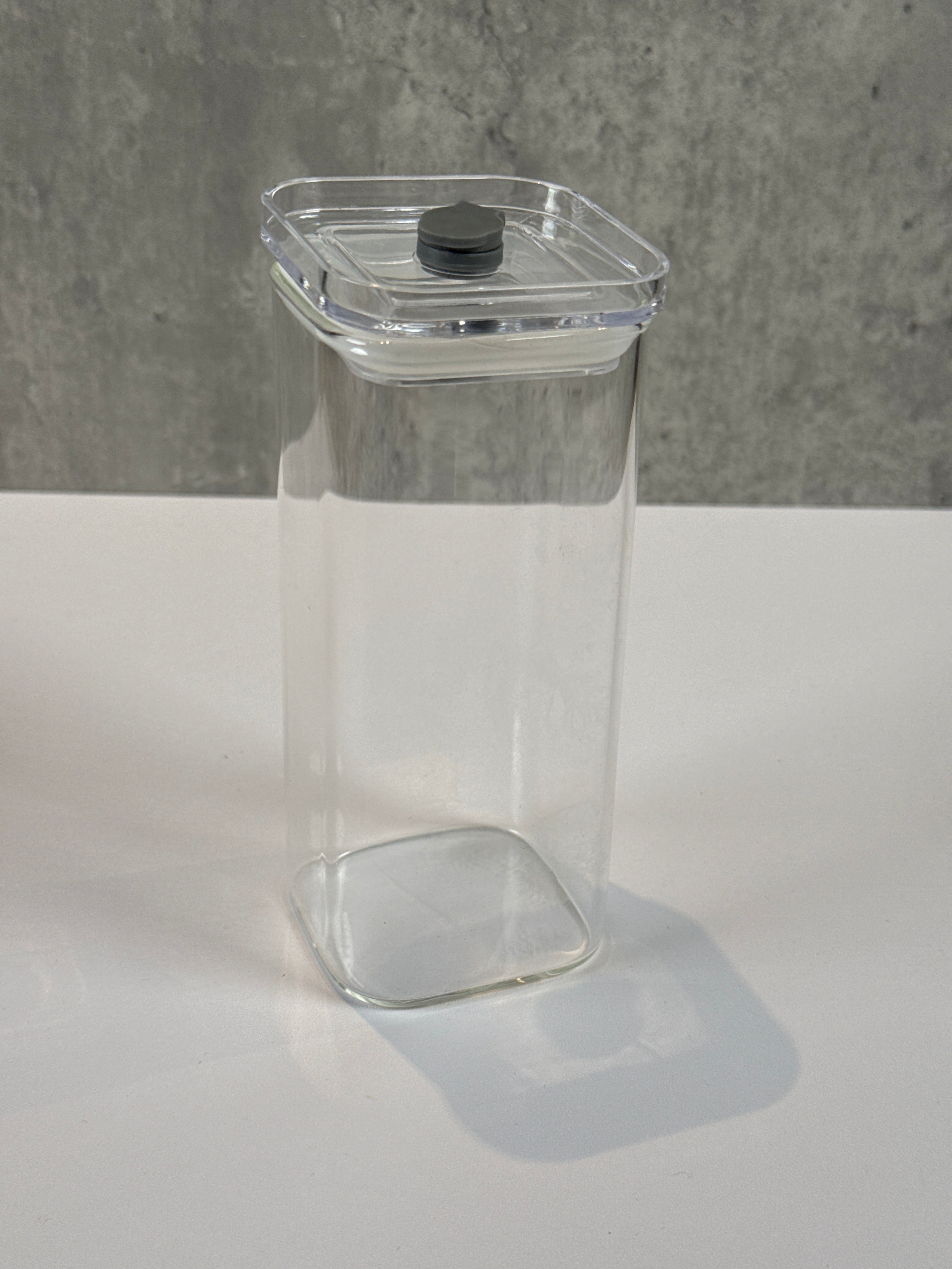 Latte Macchiato Glas mit Deckel & Glasstrohhalm