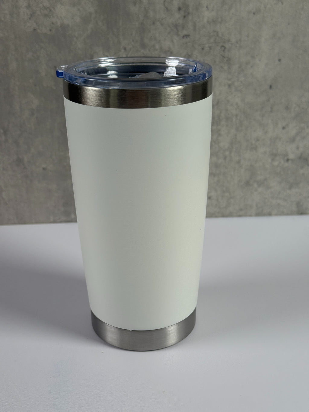 ☕ Thermobecher aus Edelstahl – stilvoll weiss Gross