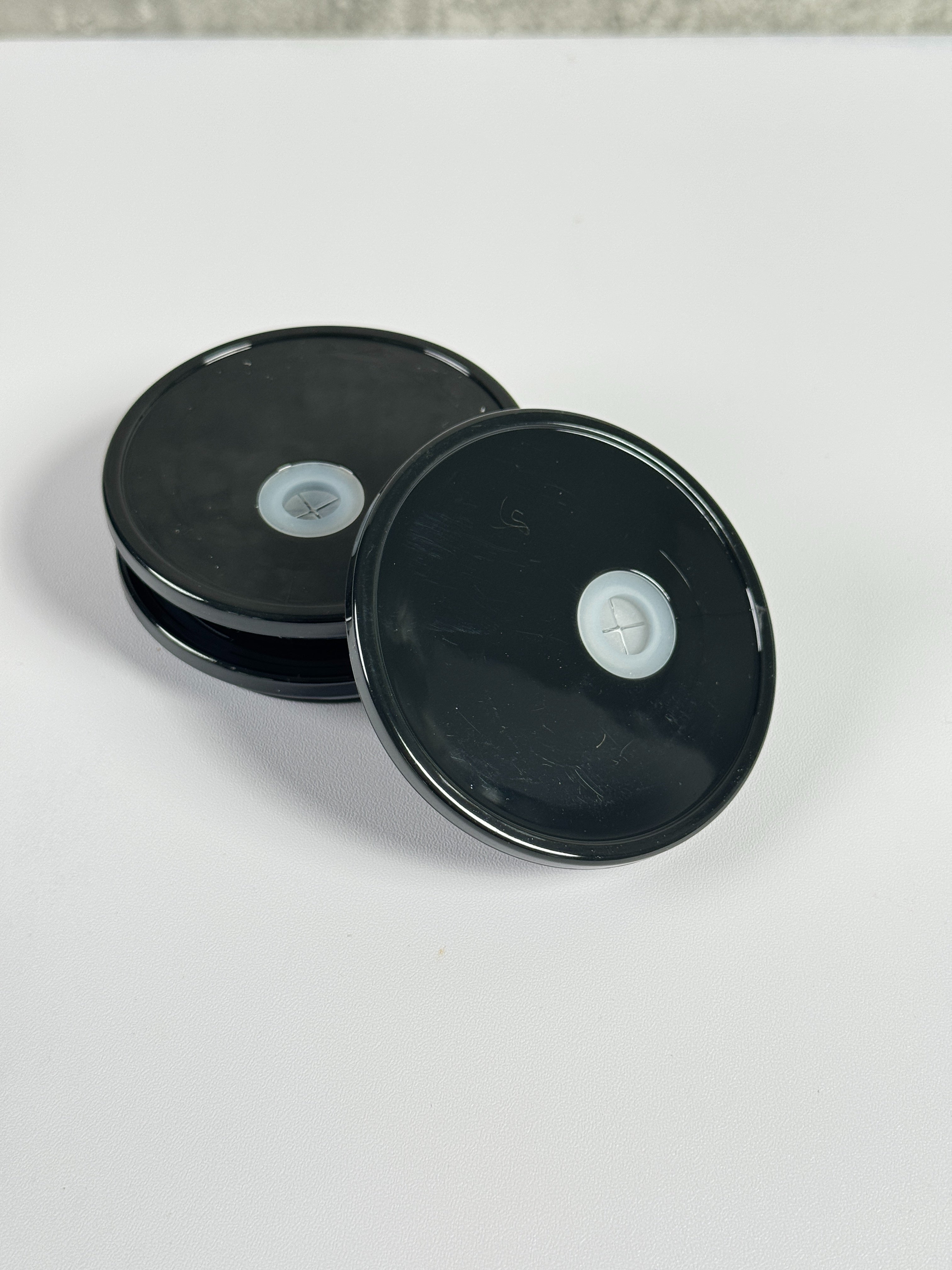 Kunstoff Deckel - Schwarz