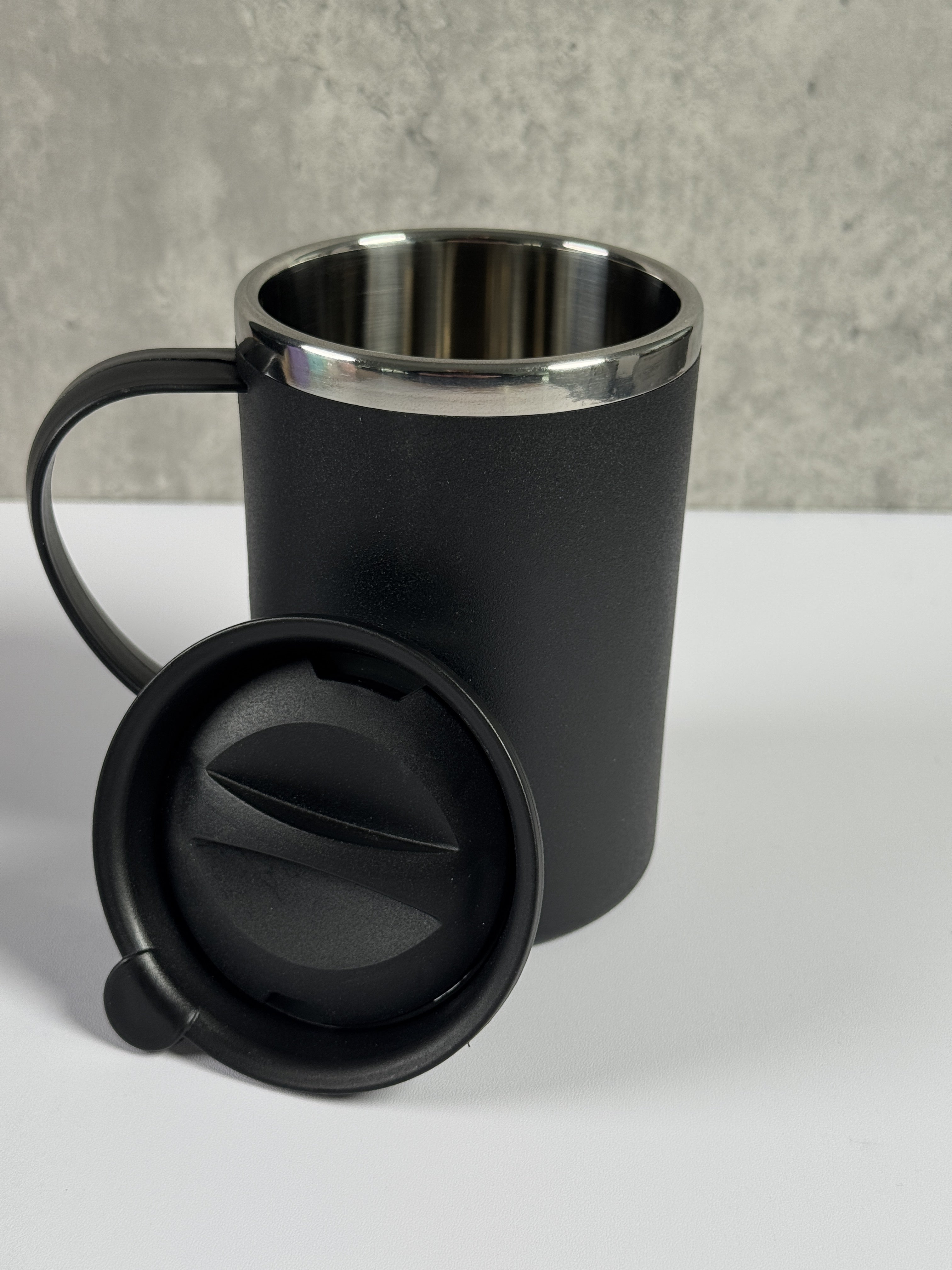 Thermobecher 650 ml - Schwarz