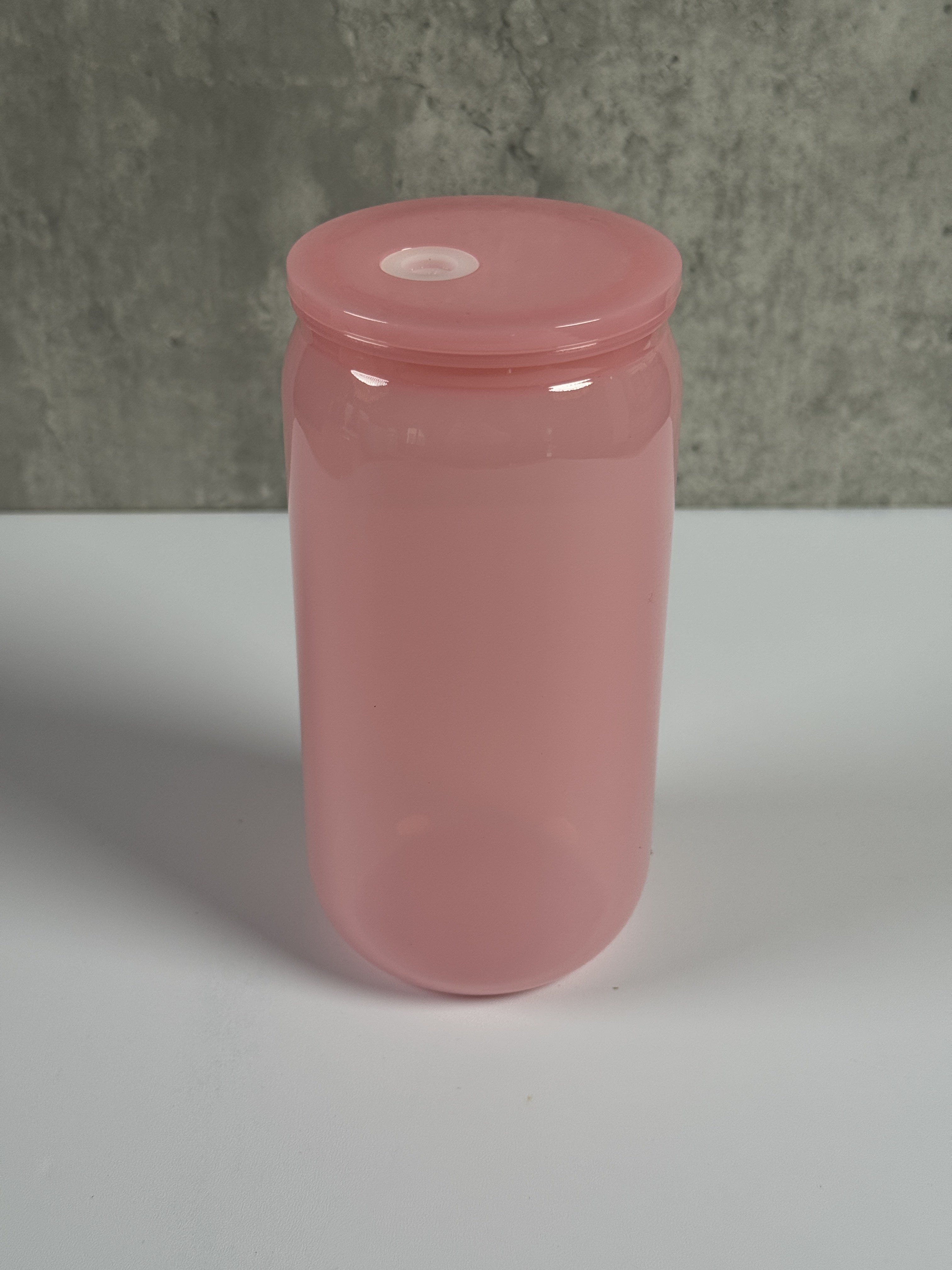 Plastik Becher Pink 16oz Limitiert