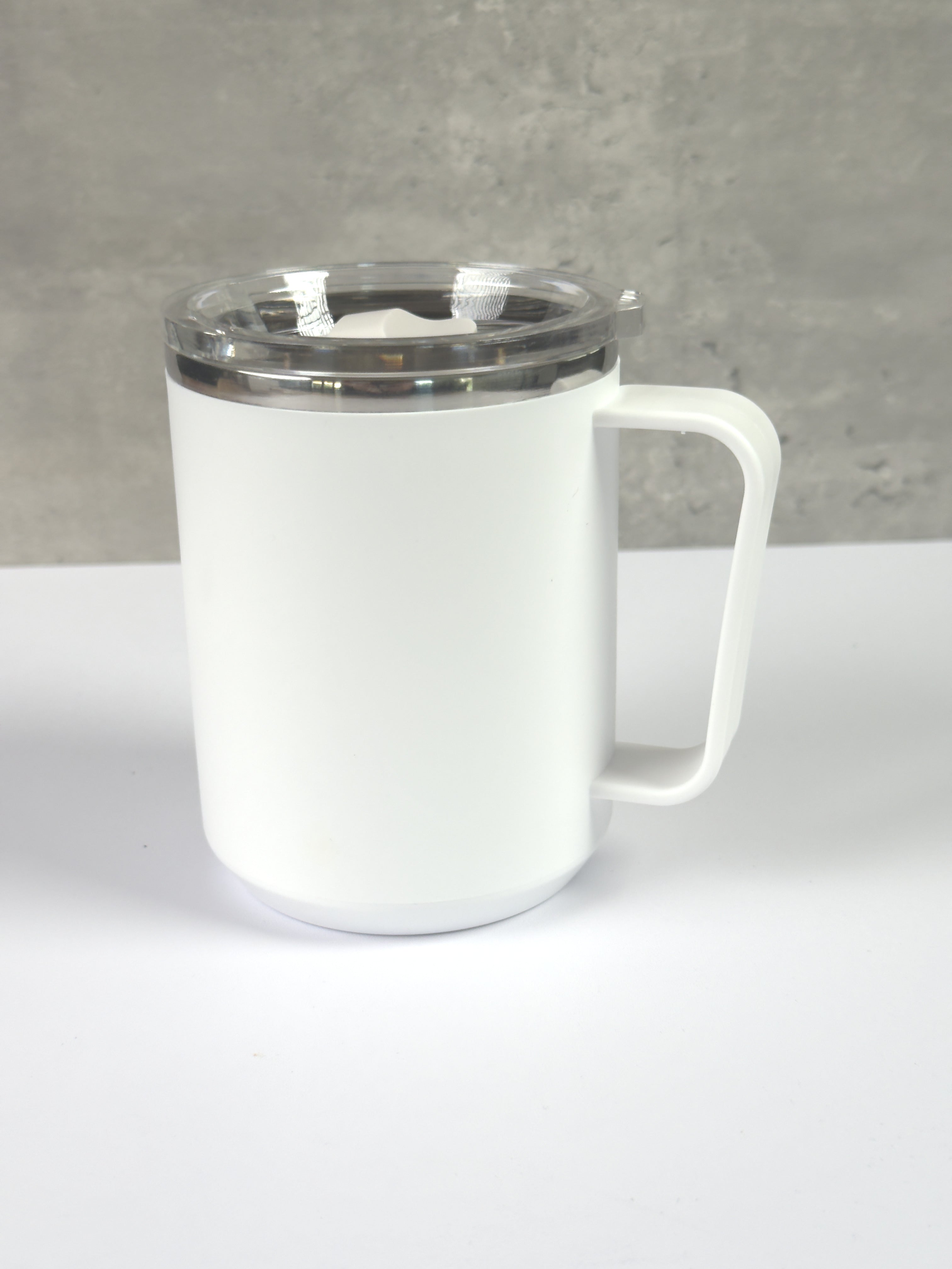 Termo Cup mit Griff weiss