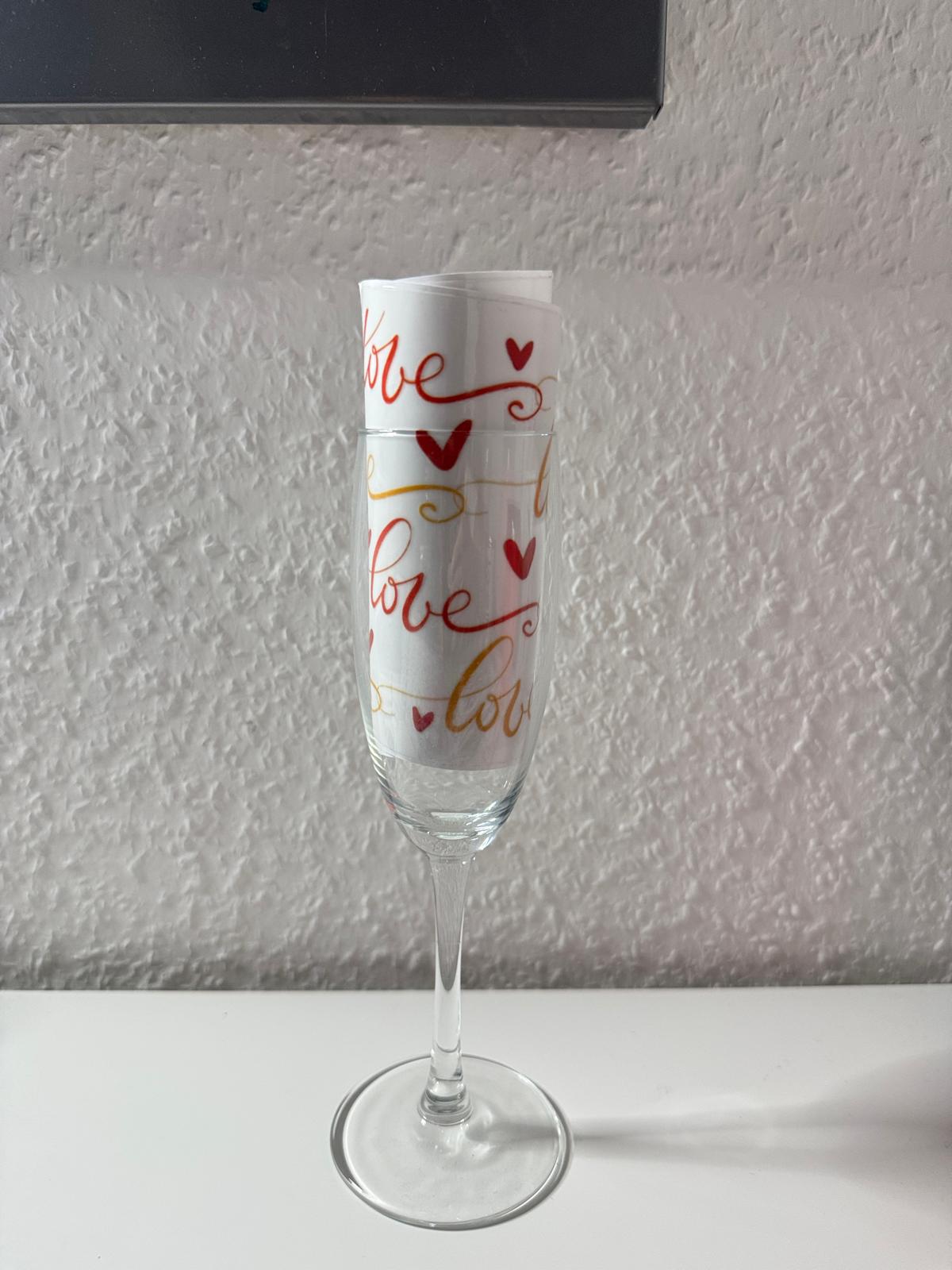 Sekt Glas